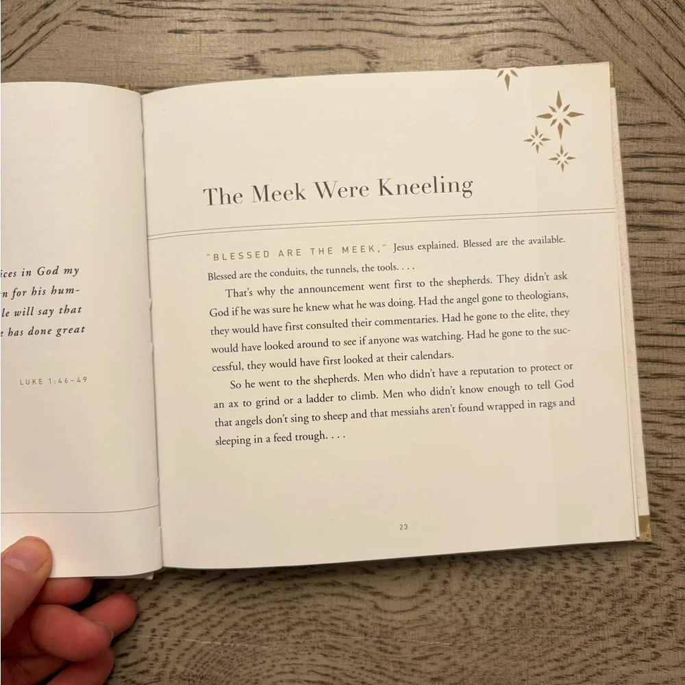 FREE WITH PURCHASE One Incredible Savior by Max Lucado Book